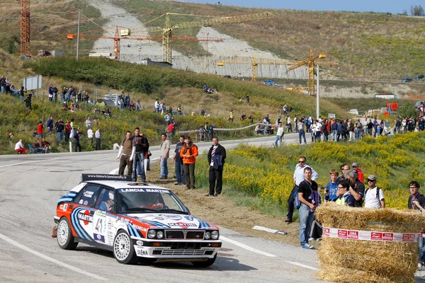 Reggio Emilia Itálie 2016 Rally Reggio Apennines Free Event Lancia — Stock fotografie