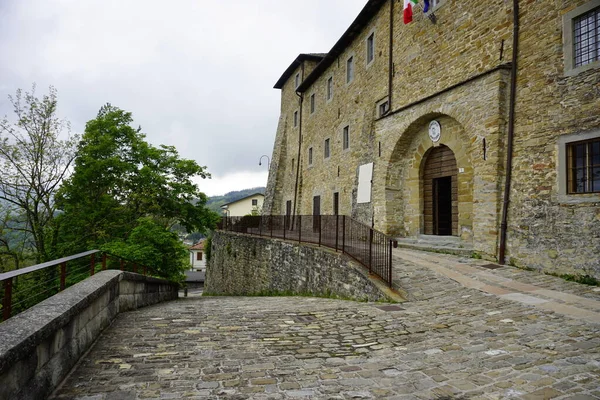 Rocca Montefiorino Modena Ytterväggar Mulen Dag Högkvalitativt Foto — Stockfoto