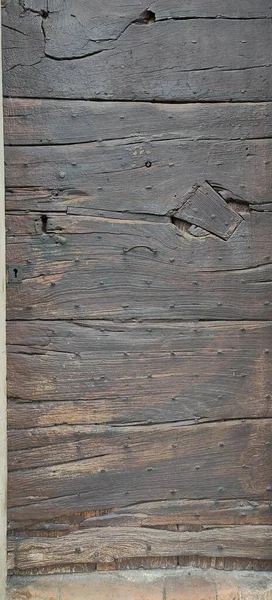 Tábua Madeira Antiga Envelhecida Foto Alta Qualidade — Fotografia de Stock