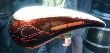 Harley Davidson özel motosiklet tankı desenli. Yüksek kalite fotoğraf