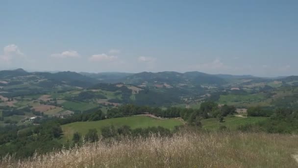 Colline Emiliane Con Vegetazione Verde Ventoso Scandiano Reggio Emilia — Video Stock