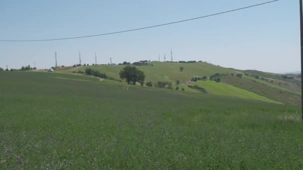Collines Émiliennes Avec Végétation Verdoyante Ventoso Scandiano Reggio Emilia Italie — Video