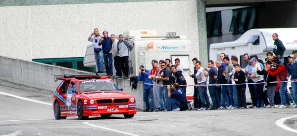 Reggio Emilia Itálie 2016 Rally Reggio Apennines Free Event Lancia — Stock fotografie