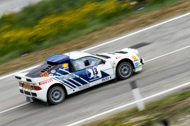 Reggio Emilia, İtalya - 2016 26 06: Reggio Apennines 'in ücretsiz etkinliği Ford Rs200. Yüksek kalite fotoğraf