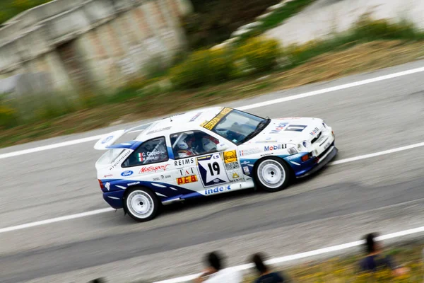 Reggio Emilia Olaszország 2016 Rally Reggio Apennines Ingyenes Esemény Ford — Stock Fotó