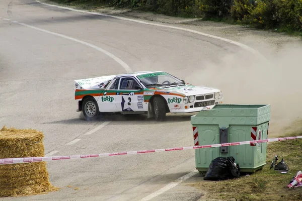 Reggio Emilia Olaszország 2016 Rally Reggio Apennines Free Event Lancia — Stock Fotó