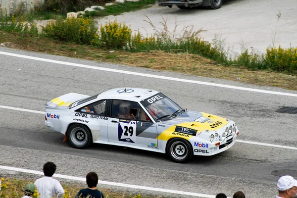 Reggio Emilia Olaszország 2016 Rally Reggio Apennines Free Event Opel — Stock Fotó