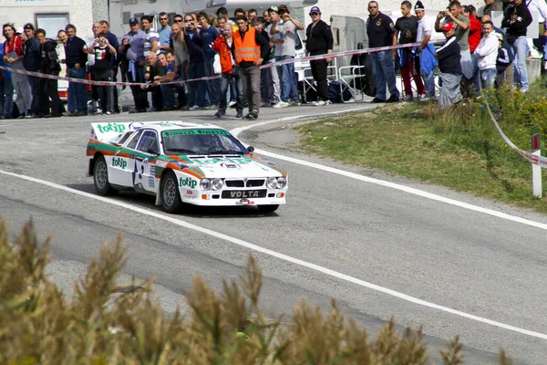 Reggio Emilia Italien 2016 Rally Reggio Apennines Gratis Evenemang Lancia — Stockfoto