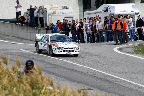 Reggio Emilia Talya 2016 Reggio Apennines Serbest Etkinliği Lancia Rally — Stok fotoğraf