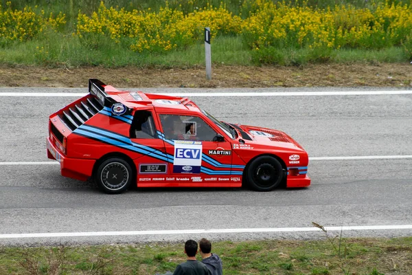 Reggio Emilia Olaszország 2016 Rally Reggio Apennines Free Event Lancia — Stock Fotó