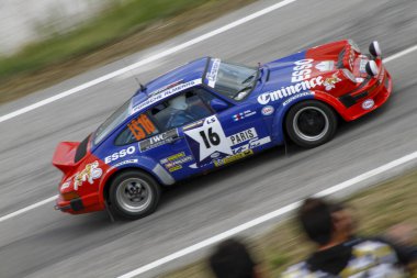 Reggio Emilia, İtalya - 2016 26 06: Reggio Apennines 'in ücretsiz etkinliği Porsche 911. Yüksek kalite fotoğraf