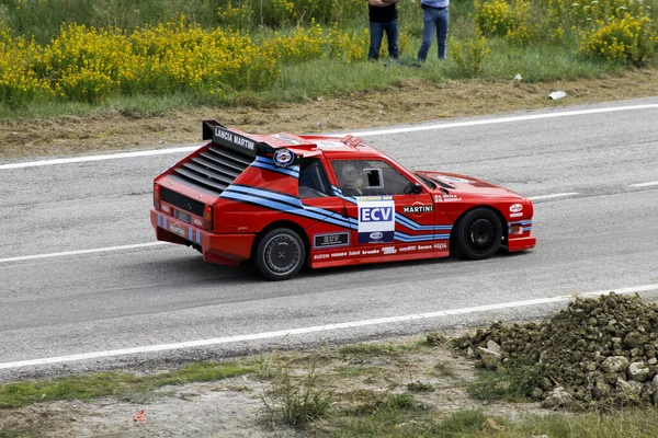 Reggio Emilia Olaszország 2016 Rally Reggio Apennines Free Event Lancia — Stock Fotó