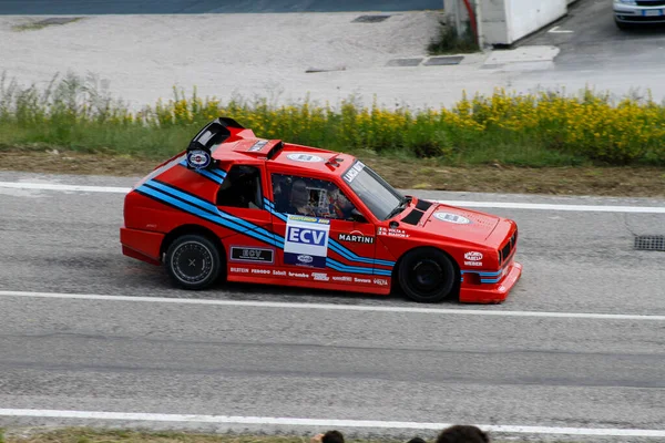 Reggio Emilia Olaszország 2016 Rally Reggio Apennines Free Event Lancia — Stock Fotó