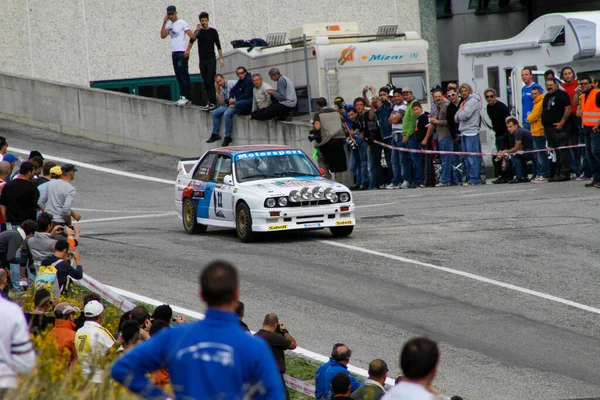 Reggio Emilia Włochy 2016 Rajd Bezpłatnej Imprezy Reggio Apennines Bmw — Zdjęcie stockowe