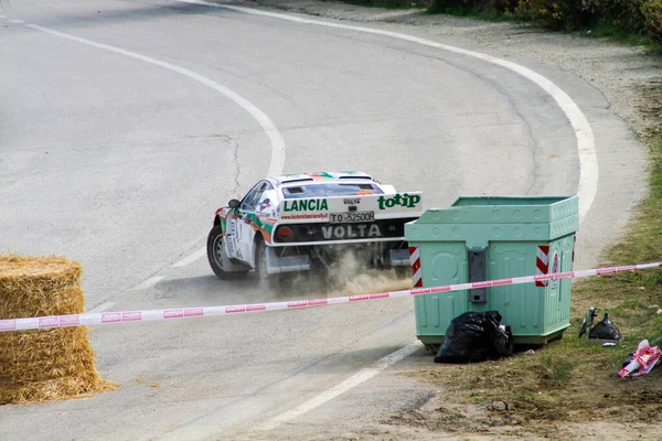 Reggio Emilia Talya 2016 Reggio Apennines Serbest Etkinliği Lancia Rally — Stok fotoğraf