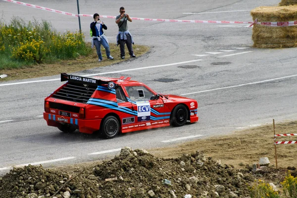 Реджо Эмилия Италия 2016 Rally Reggio Apennines Free Event Lancia — стоковое фото