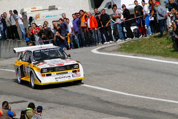 Reggio Emilia Itália 2016 Rally Reggio Apennines Evento Gratuito Audi — Fotografia de Stock