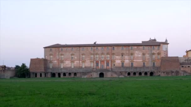 Pałac Książąt Lub Reggia Sassuolo Prowincji Modena Włochy — Wideo stockowe