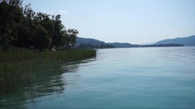 Klagenfurth, Avusturya 'daki Worthersee Gölü