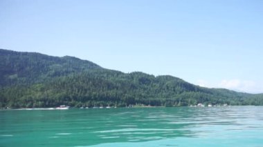 Klagenfurth, Avusturya 'daki Worthersee Gölü