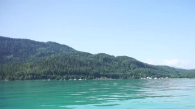 Klagenfurth, Avusturya 'daki Worthersee Gölü