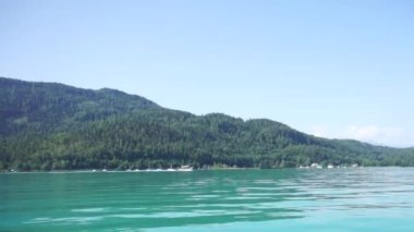 Klagenfurth, Avusturya 'daki Worthersee Gölü