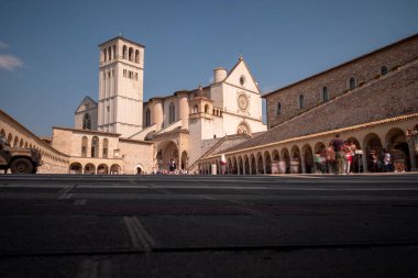 Basilica of Saint Francis of Assisi in Assisi near Perugia, Italy. High quality photo