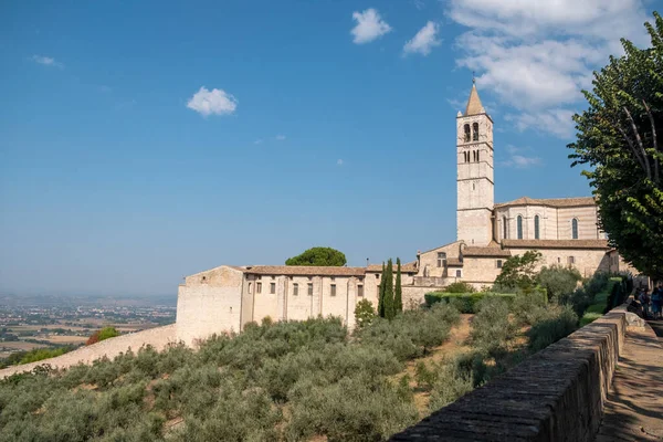 Basilica Saint Francis Assisi Assisi Perugia Italy High Quality Photo — Stock Photo, Image