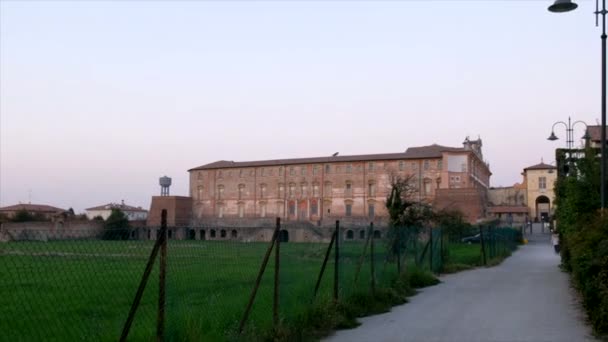 Palácio Ducal Reggia Sassuolo Província Modena Itália — Vídeo de Stock