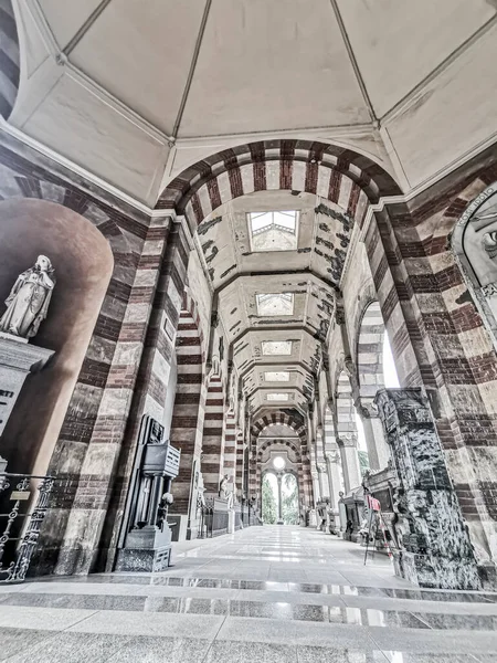 Perspektiv Syn Galleriet Columbarium Högkvalitativt Foto — Stockfoto