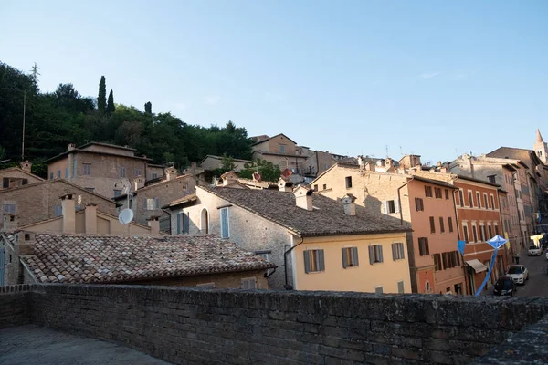 Urbino Itália Vídeo Centro Medieval Foto Alta Qualidade — Fotografia de Stock