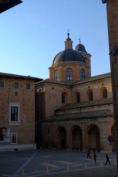 Urbino Itálie Centru Katedrály Panorama Kvalitní Fotografie — Stock fotografie