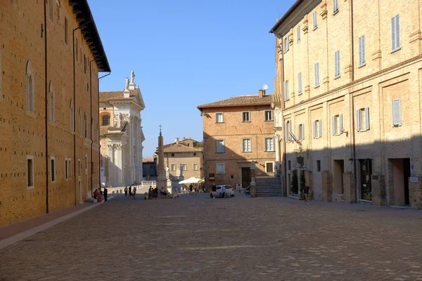 Ortaçağ Merkezinin Urbino Talya Videosu Yüksek Kalite Fotoğraf — Stok fotoğraf