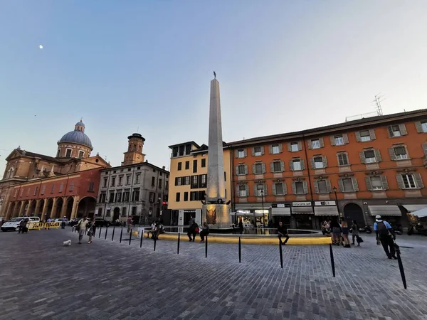 Gioberti Platz Und Corso Ghiara Reggio Emilia Italien Hochwertiges Foto — Stockfoto