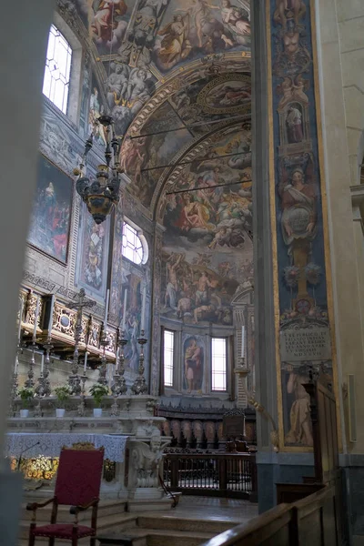 stock image Presbytery of Basilica of Saint Prospero in Reggio Emilia, Italy. High quality photo