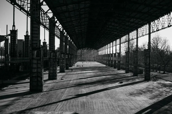 Μετα Βιομηχανικό Πάρκο Ντόρα Στο Τορίνο Ιταλία Υψηλής Ποιότητας Φωτογραφία — Φωτογραφία Αρχείου