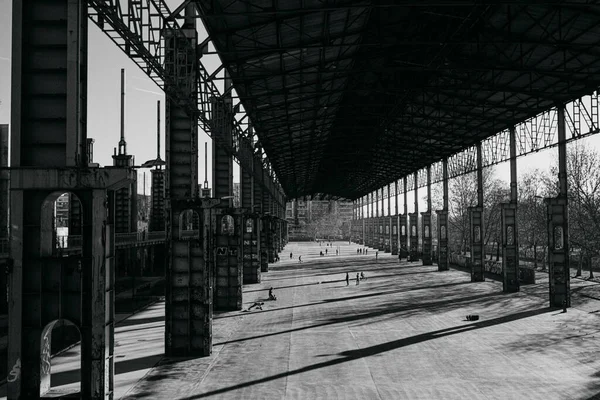 Postindustriální Park Dora Turíně Itálie Kvalitní Fotografie — Stock fotografie