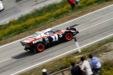 Reggio Emilia, İtalya - 2016 26 06: Reggio Apennines 'in serbest etkinliği Lancia Lancia Stratos. Yüksek kalite fotoğraf