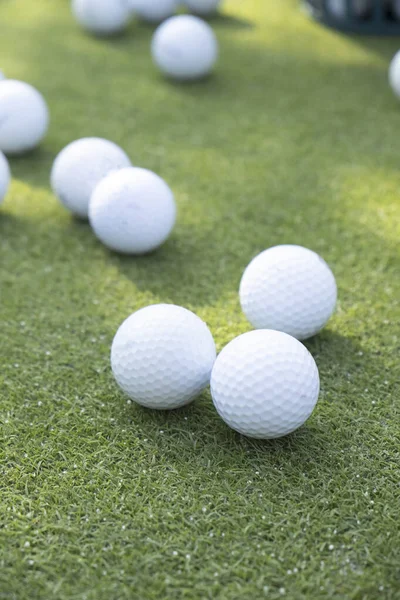 Bollen Golfbanan Nära Hålet Högkvalitativt Foto — Stockfoto