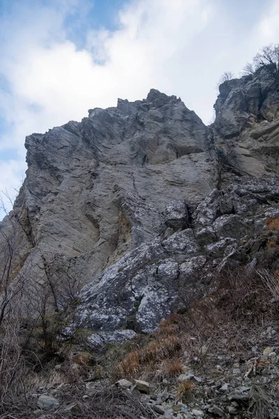 在雷吉欧埃米莉亚的毕斯曼托娃石头全景顶部 高质量的照片 — 图库照片