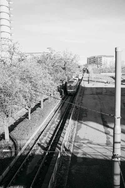 Översikt Över Doraparken Turin Postindustriellt Område Högkvalitativt Foto — Stockfoto