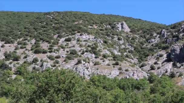 Provincie LAquila in Abruzzo Italië landschap en panorama — Stockvideo