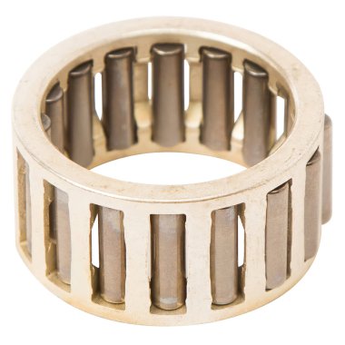 Krank mili ve bağlantı çubuğu için bilek iğnesi taşıyan bir kafes. Yüksek kalite fotoğraf