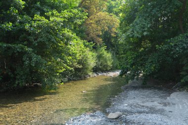 Panoramik voltaj Alessandria, Lemme akıntısından geçti. Yüksek kalite fotoğraf