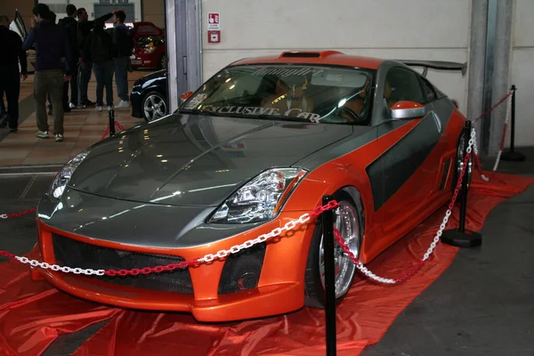 Rimini Italy 200326 Special Car Rimini Tuning Nissan 350Z Free — 图库照片