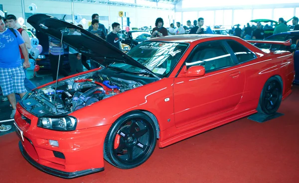 Rimini Italia 2011 Rimini Tuning Gratis Tuning Auto Evenement Nissan — Stockfoto