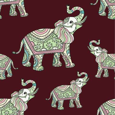 stilize fantezi fil desenli