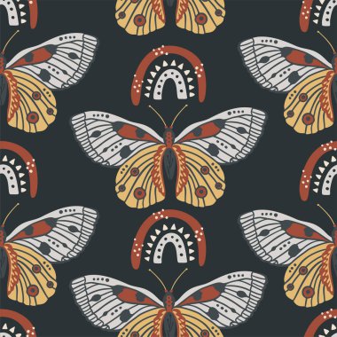 Boho Kelebeği Kusursuz Tekrar Et