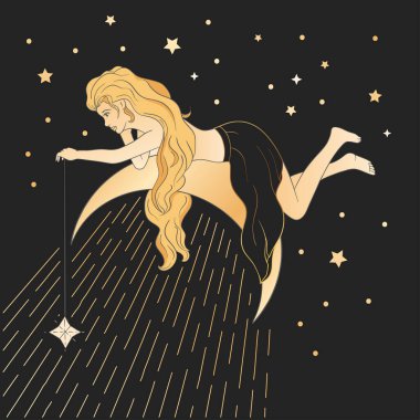 Göksel kadın astroloji kadın sanatı.