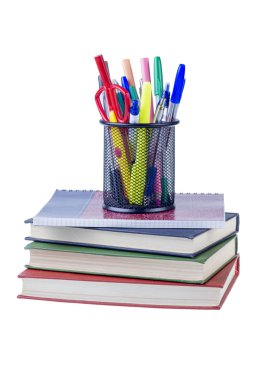 Kitaplar ve defter bankada kulplu